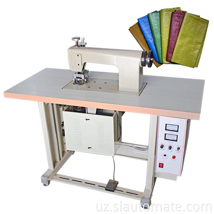 Ultrasonic lace machine